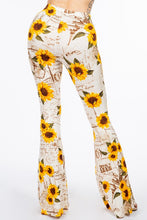Load image into Gallery viewer, Sunflower Flare Pants
