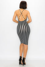 Load image into Gallery viewer, Stripe Midi Dress
