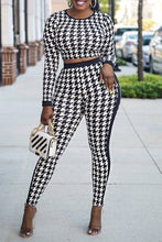 Load image into Gallery viewer, Houndstooth Pant Set
