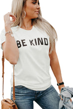 Load image into Gallery viewer, Be Kind T-shirt | White Graphic Tee
