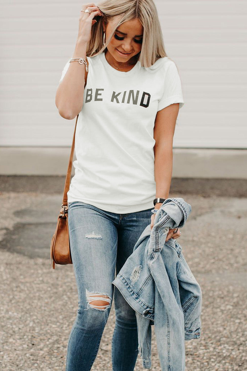 Be Kind T-shirt | White Graphic Tee